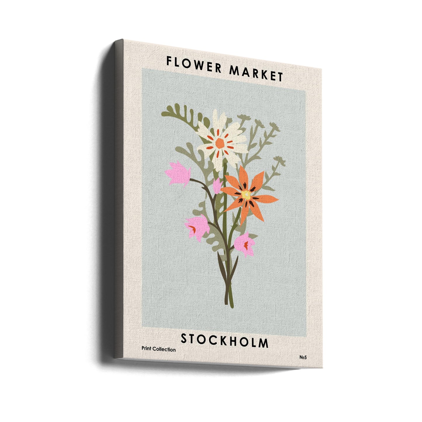 Flower Market Stockholm | Canvas