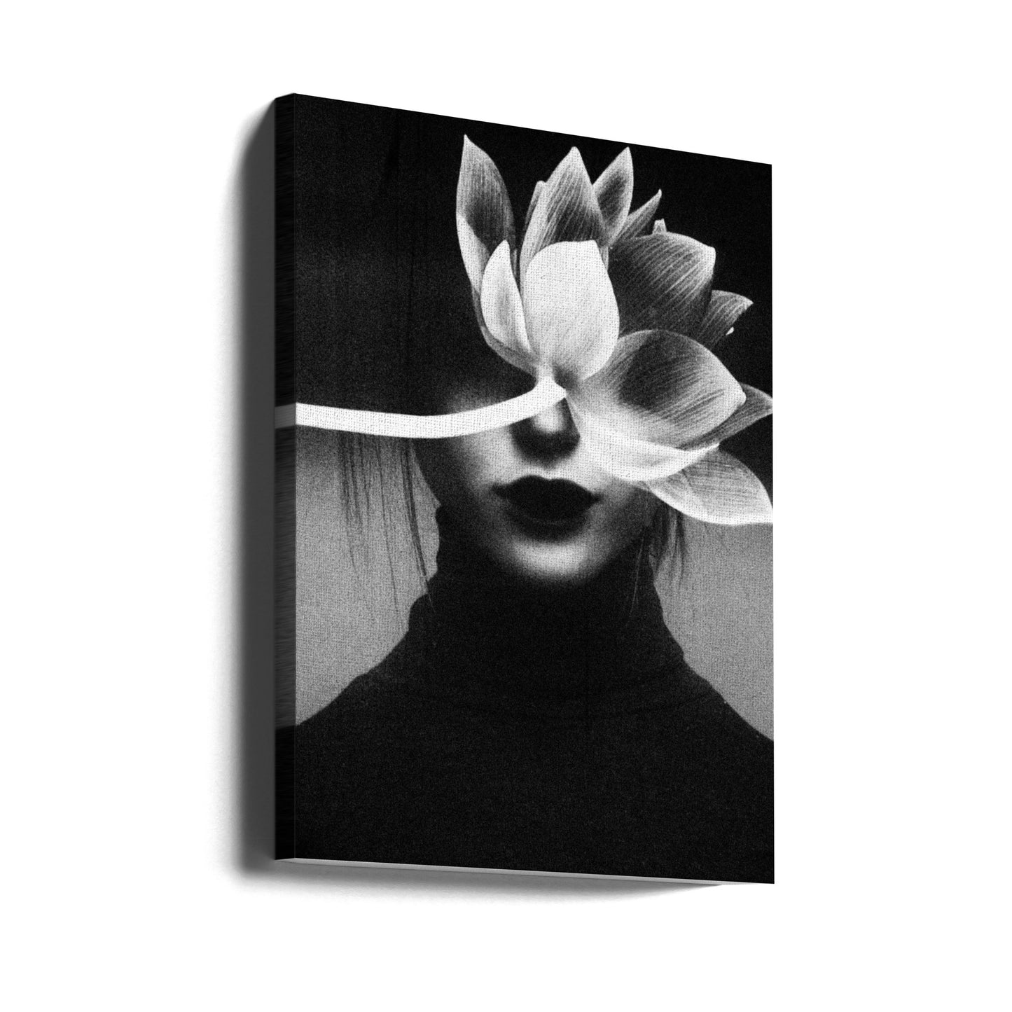 Smärta som en blomma | Canvastavla