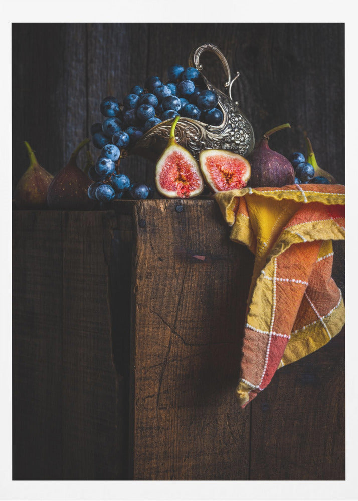 Fikon på en låda | Poster