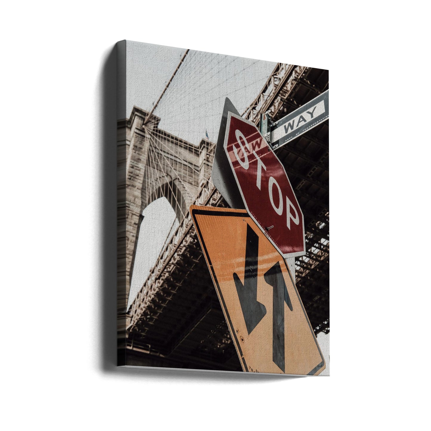 Brooklyn Bridge Stop | Canvas