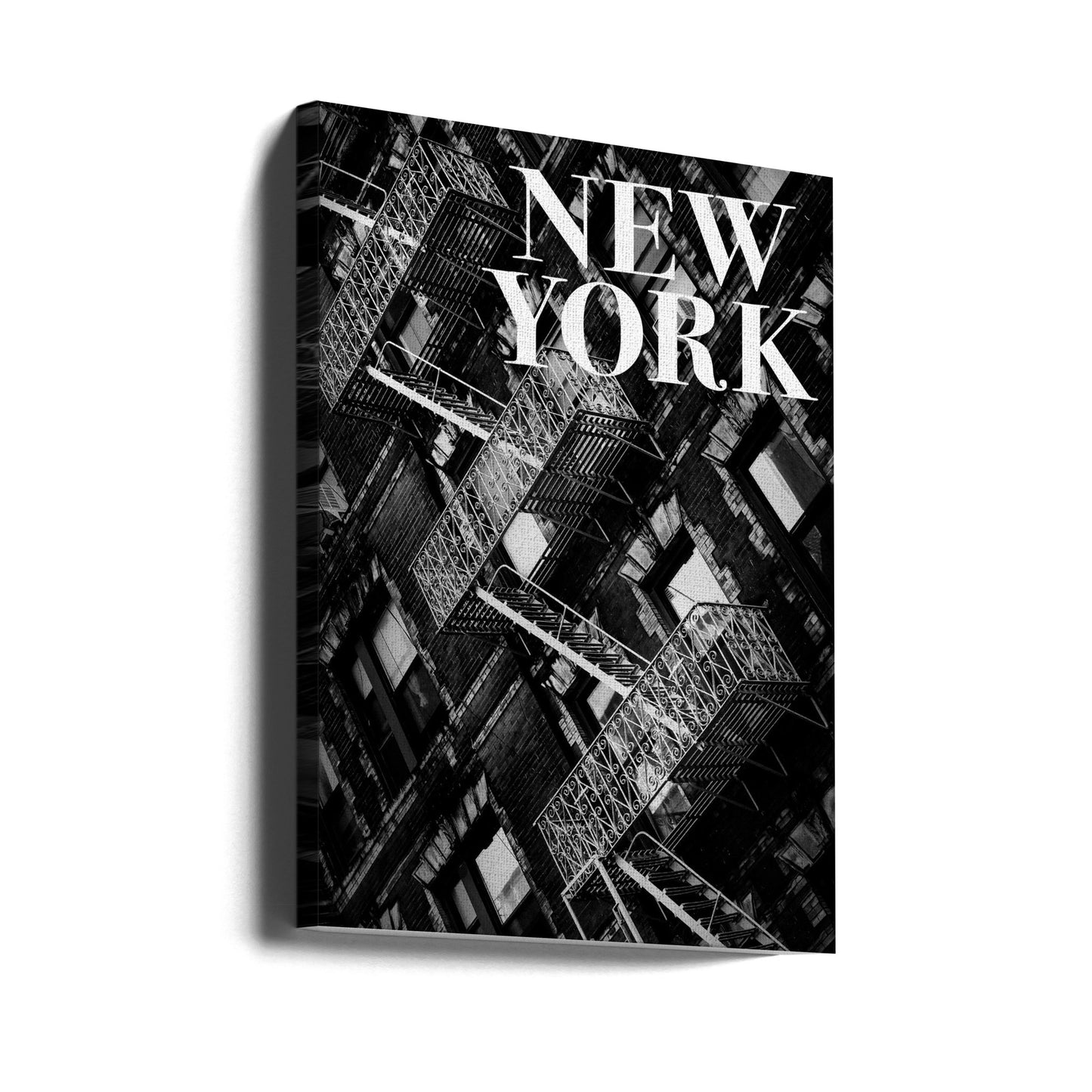 Brandtrappor i New York | Canvas