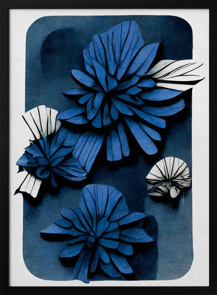 Blå Blommande Djup | Poster
