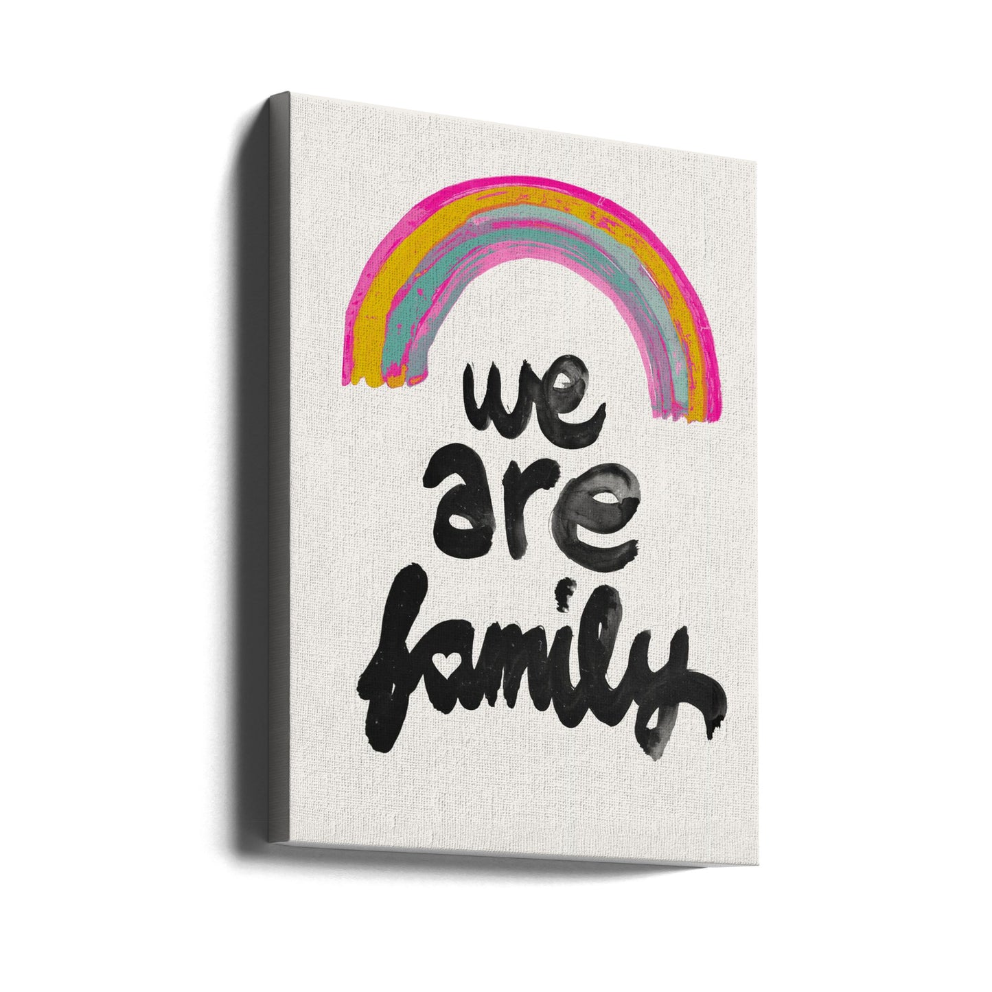 Nous sommes une famille | Tableaux sur Toile