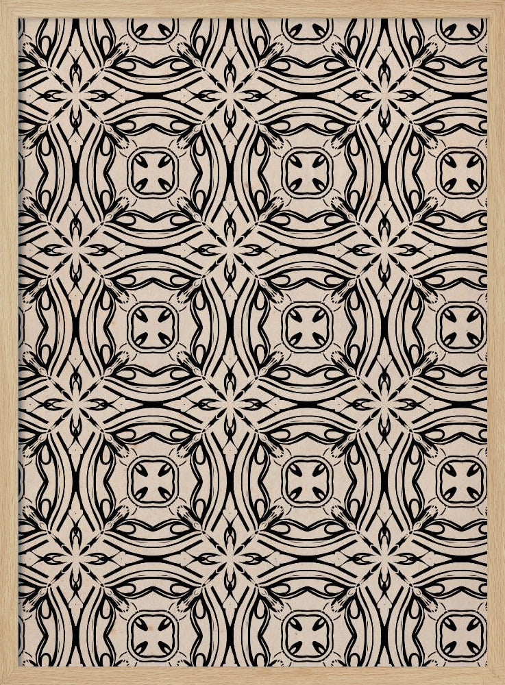 Utsmyckad symmetri | Poster
