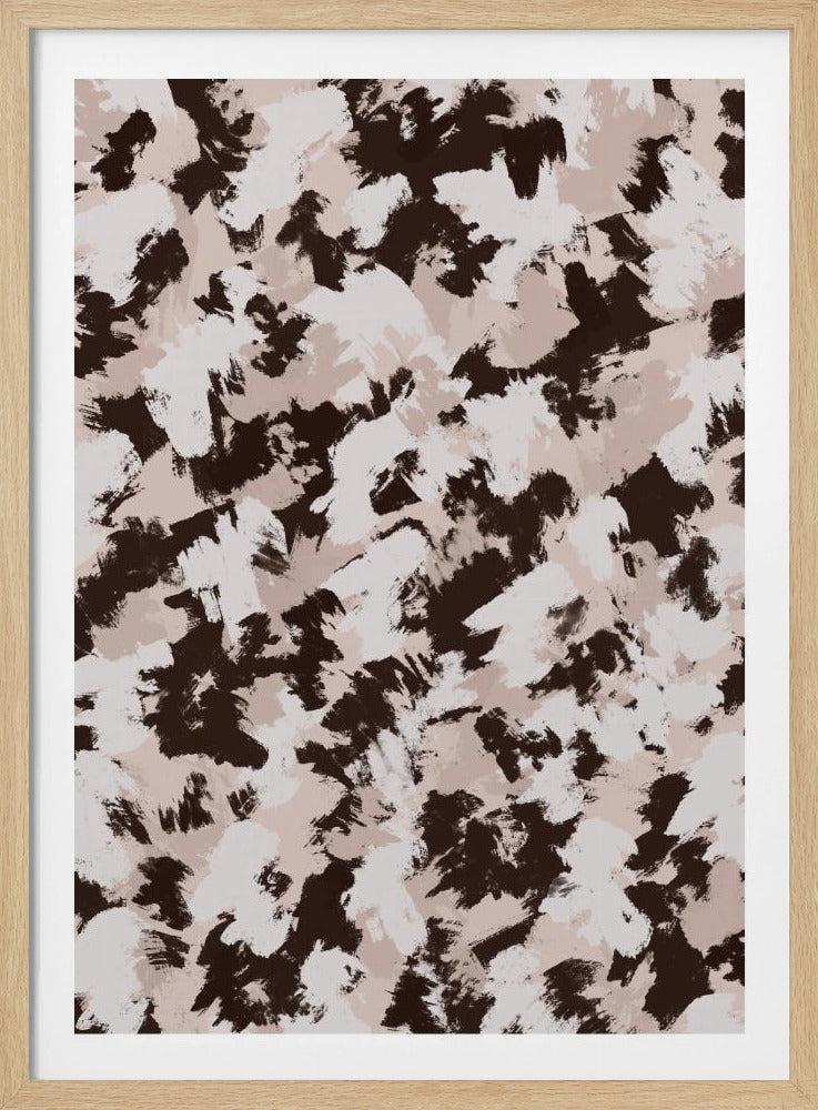Penseldrag Kaos | Poster