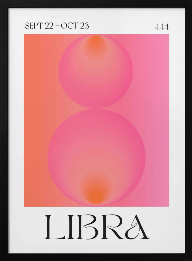 Libra's Dual Glow | Poster