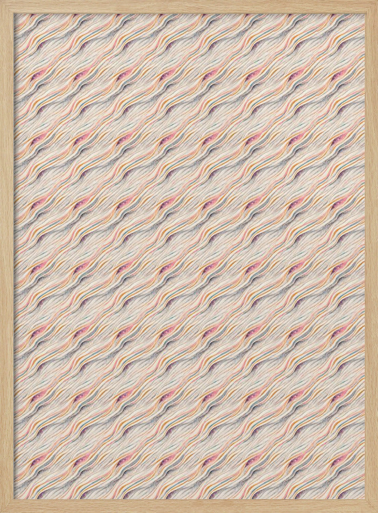 Flödande vågor | Poster
