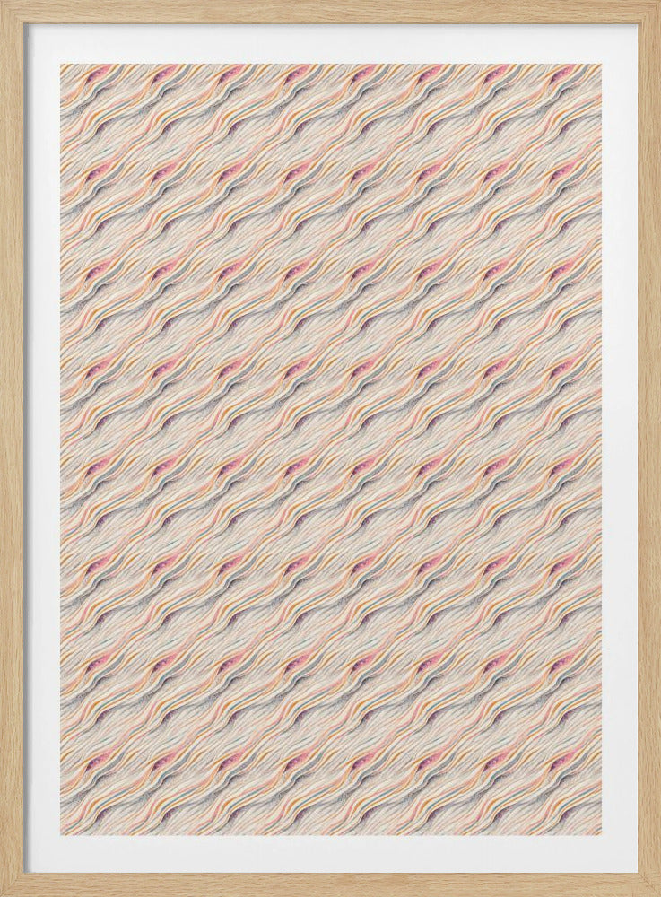 Flödande vågor | Poster