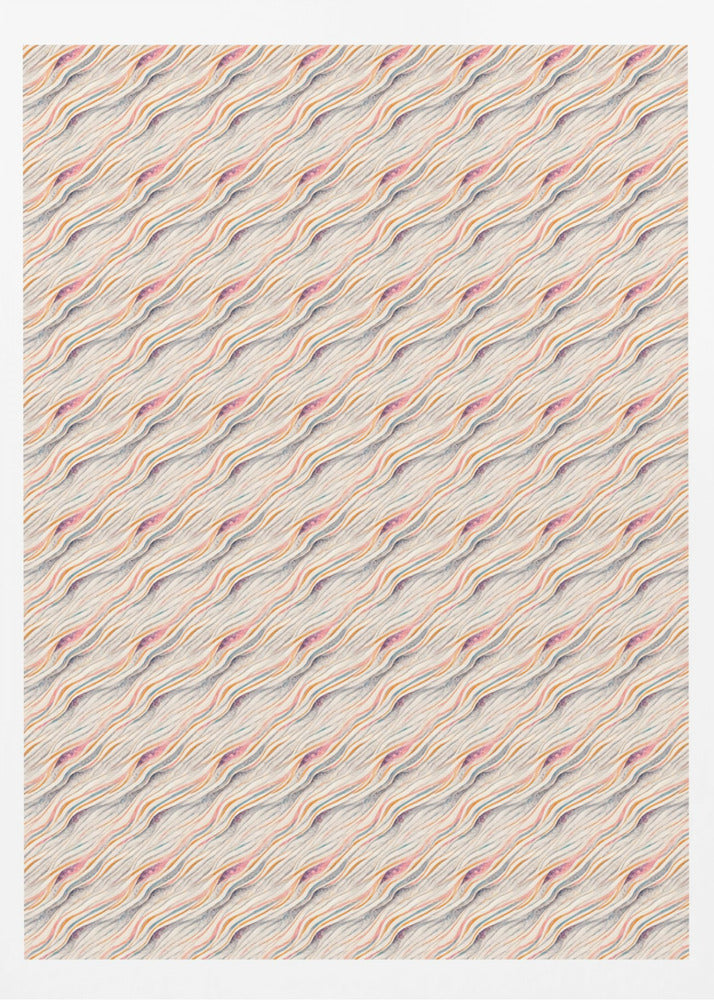 Flödande vågor | Poster