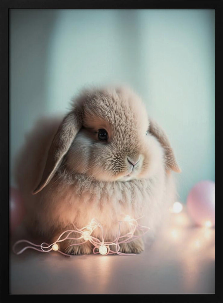 Fluffig glöd | Poster