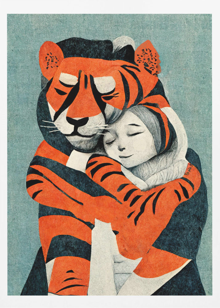 Tigerns omfamning | Poster