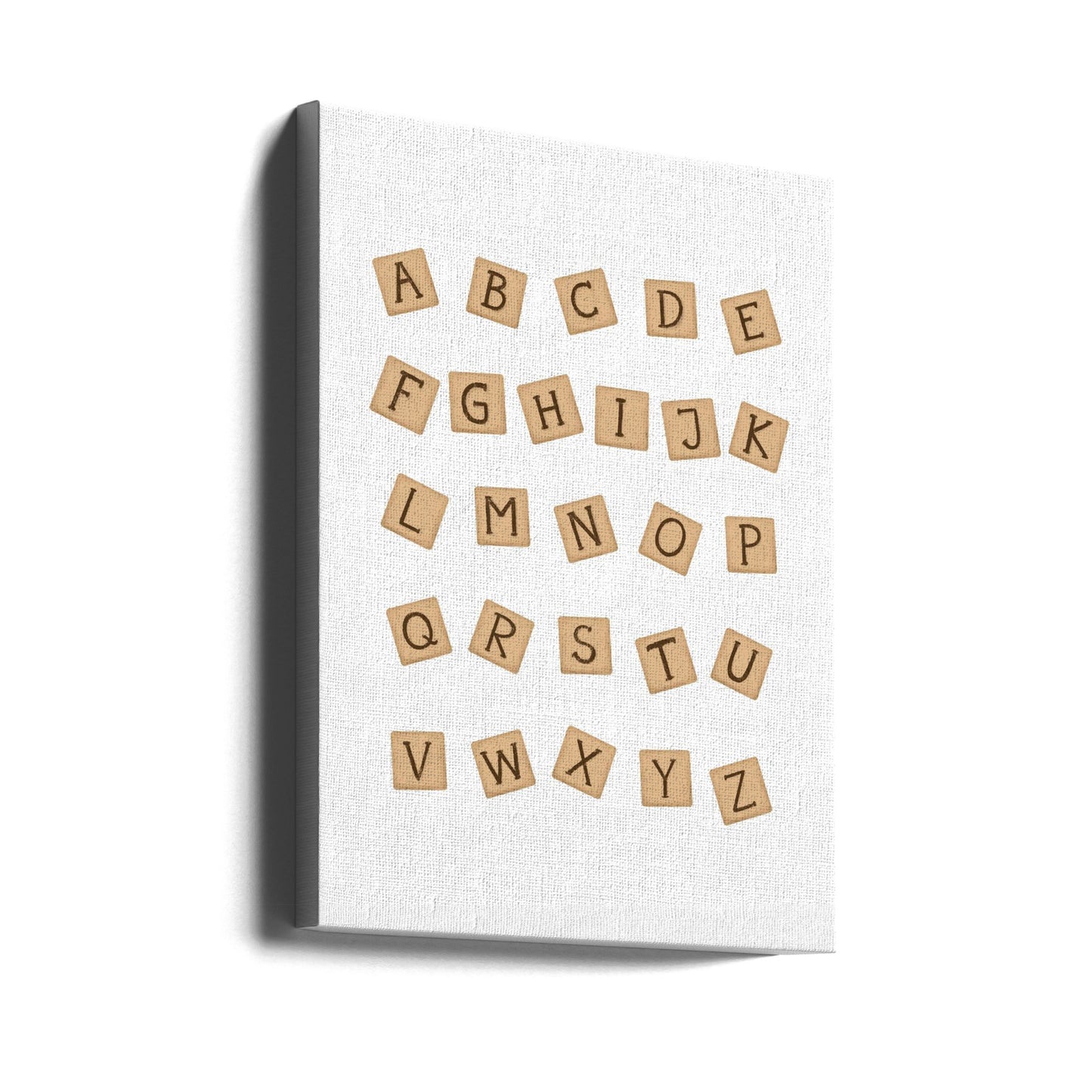 Blocchi di legno ABC | Stampe su Tela