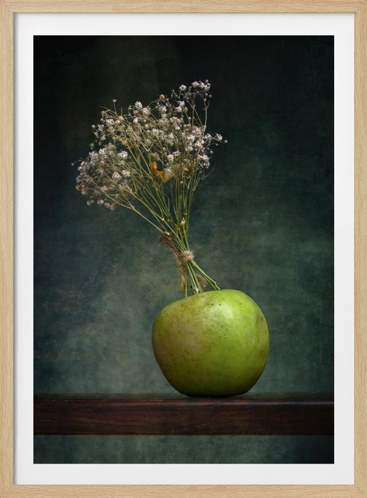Grüner Apfel | Poster - Kunstdruck