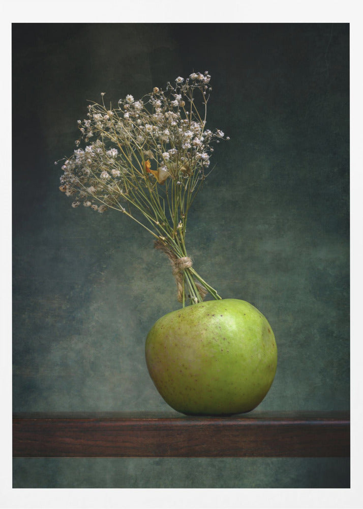 Grüner Apfel | Poster - Kunstdruck