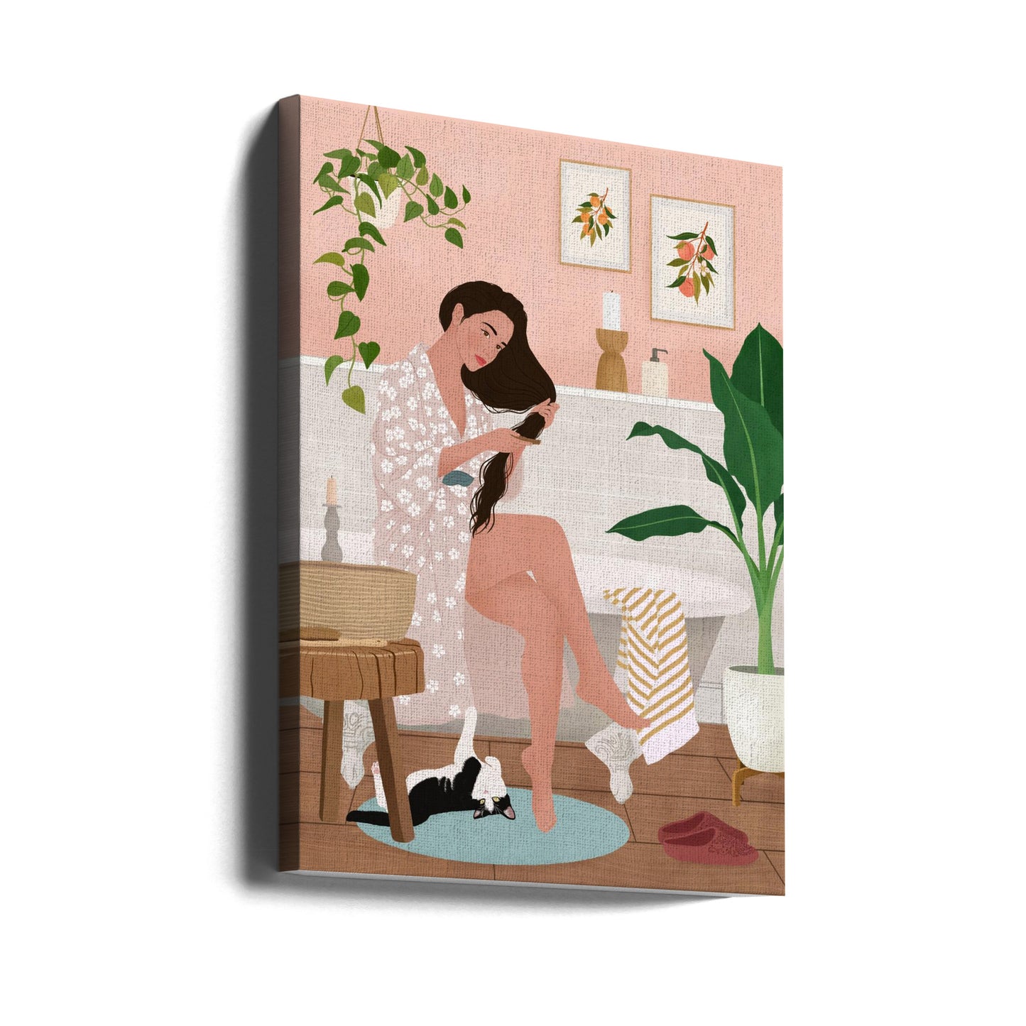 After a Bath | Canvas