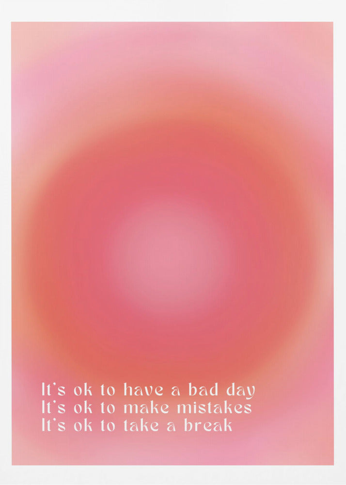 Motiverande Aura-affisch | Affisch