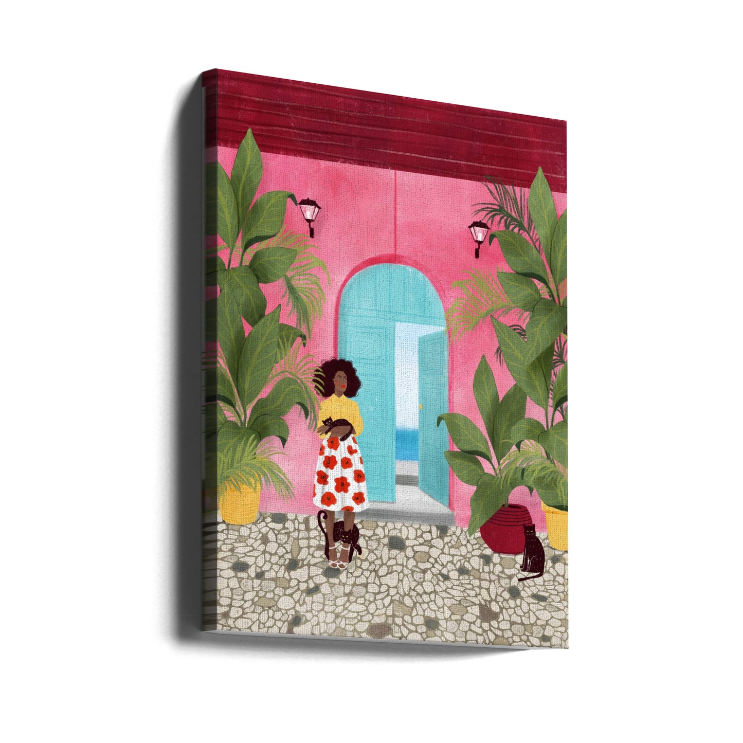 Het leven in Cartagena | Canvasprints