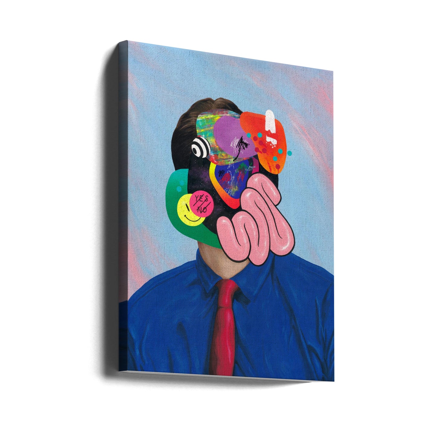Försöker hårt att se upptagen ut | Canvas