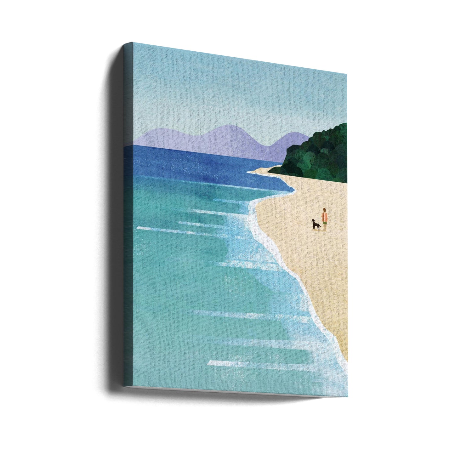 Strandflicka iii | Canvas
