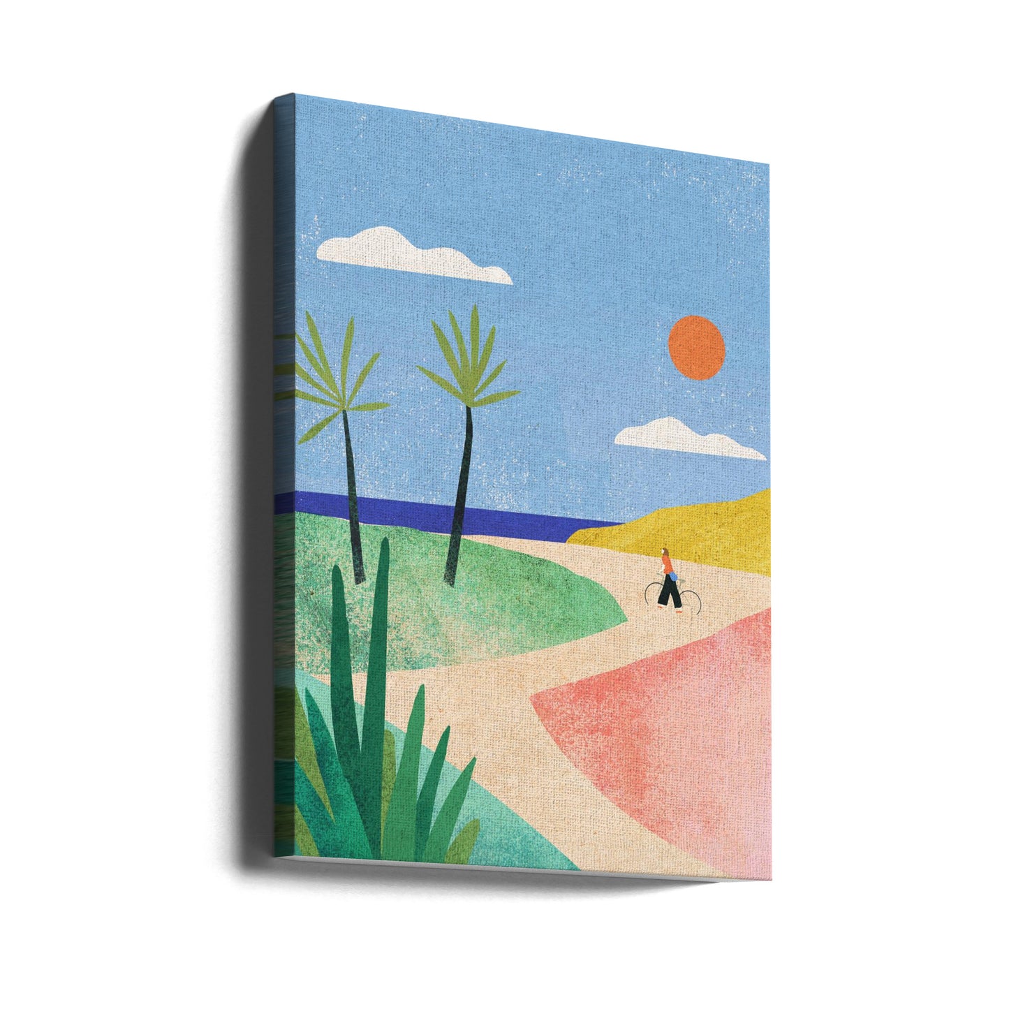 Strandflicka | Canvasduk