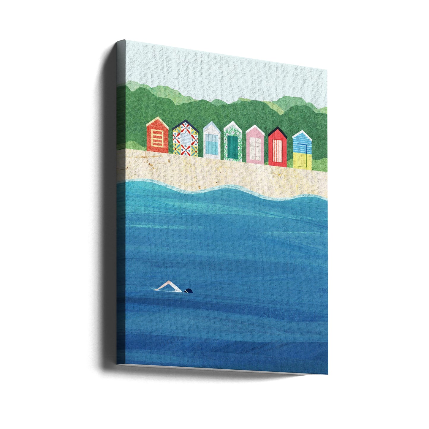 Strandhytter | Canvas