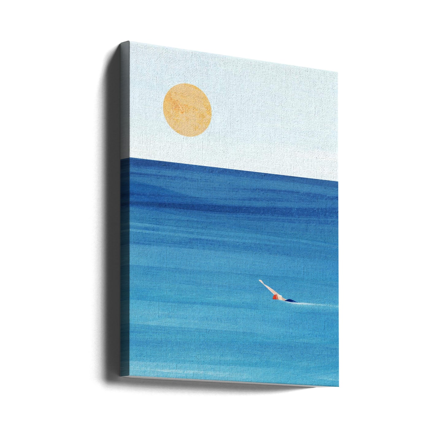 Nage en mer | Tableaux sur Toile