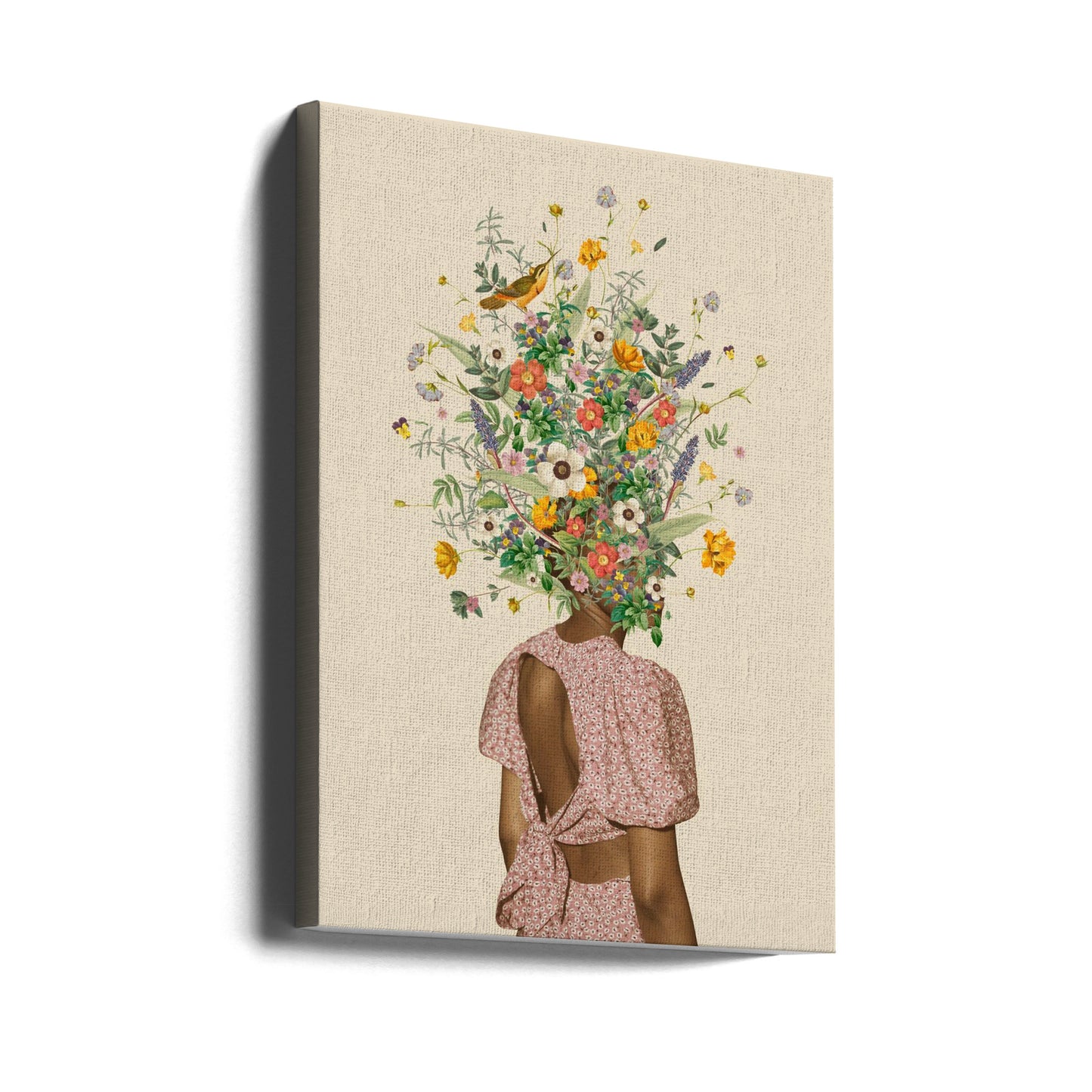 Vildblomsbukett | Canvas