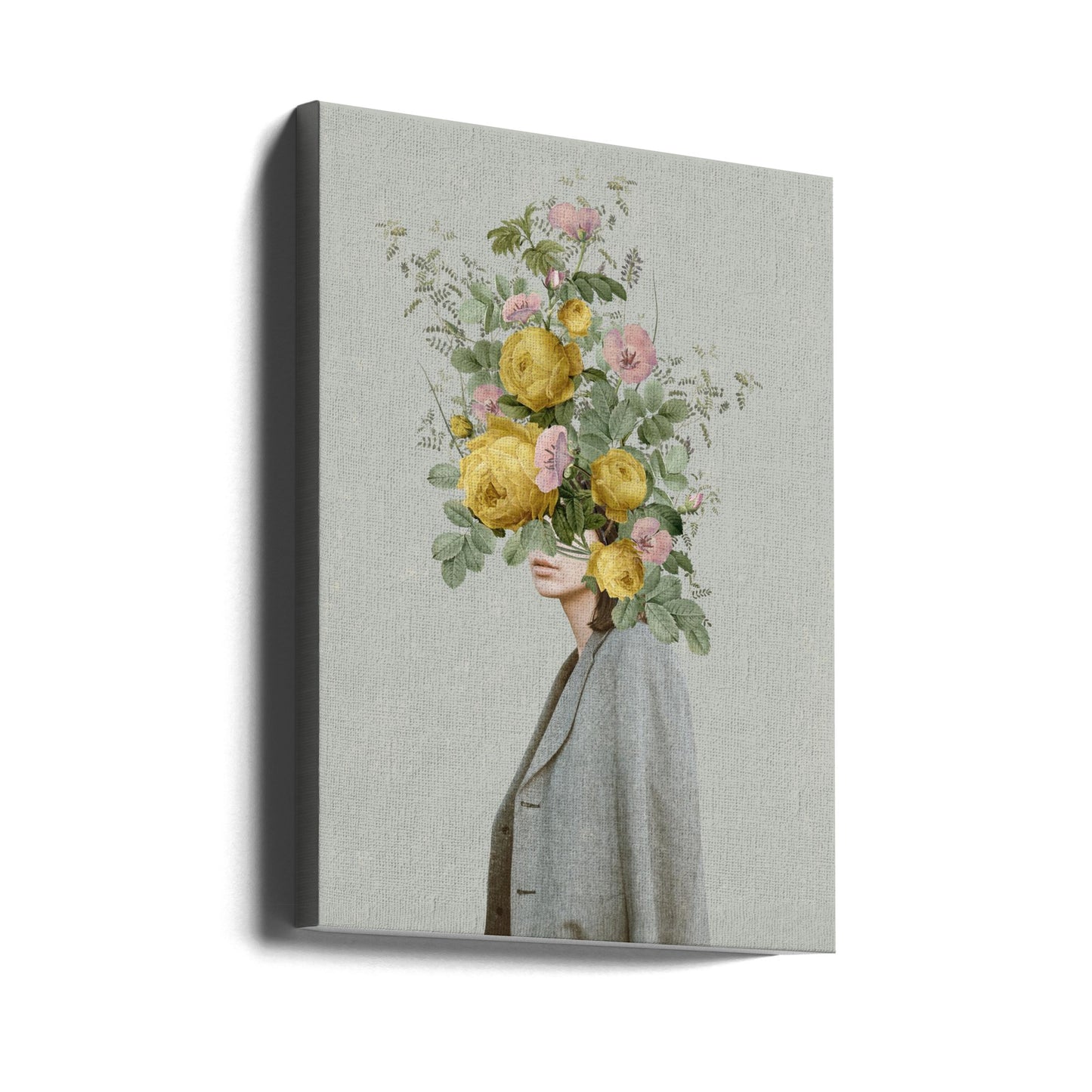 Gul bukett | Canvas