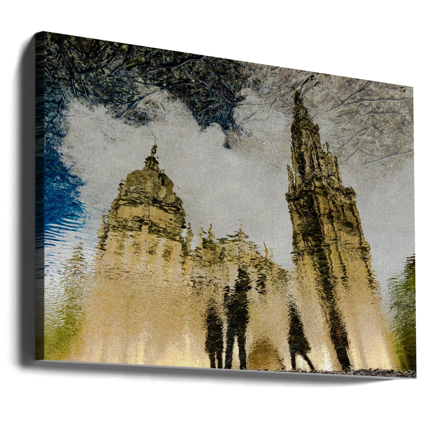 Toledo Cathedral Reflection | Canvas