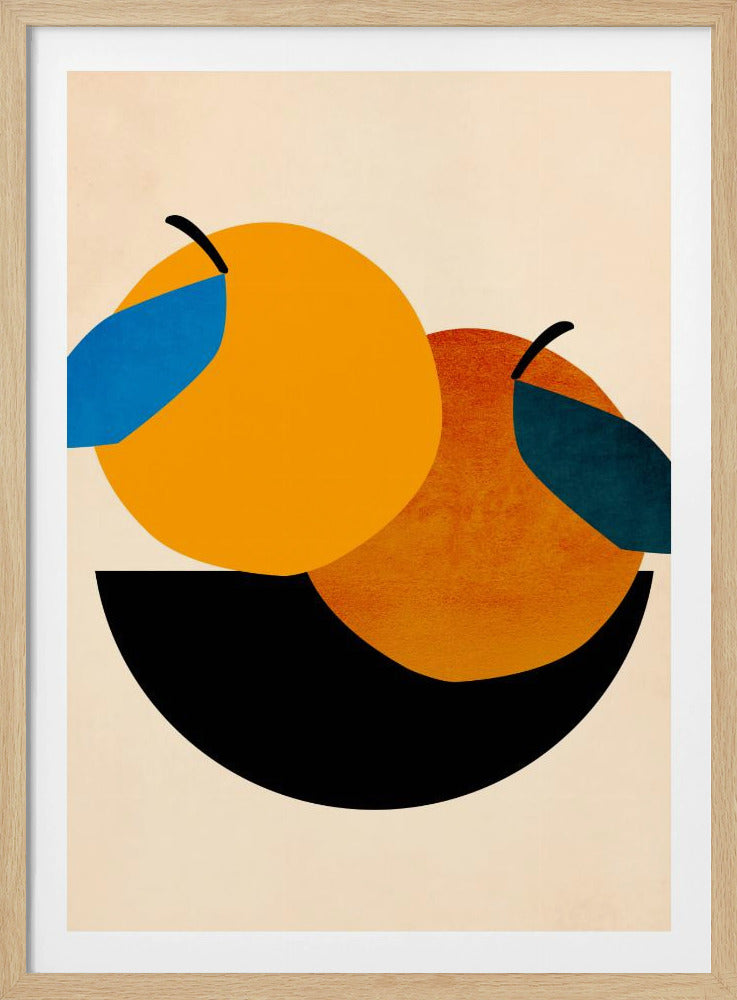 Två apelsiner | Poster