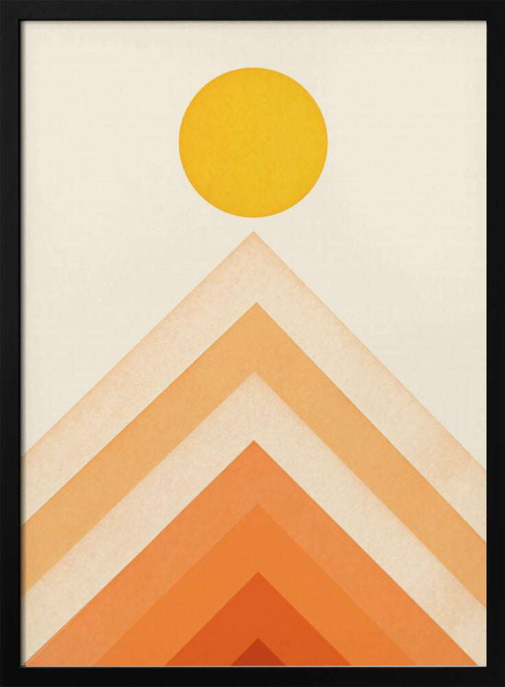 Bergslandskap nr 4 | Poster