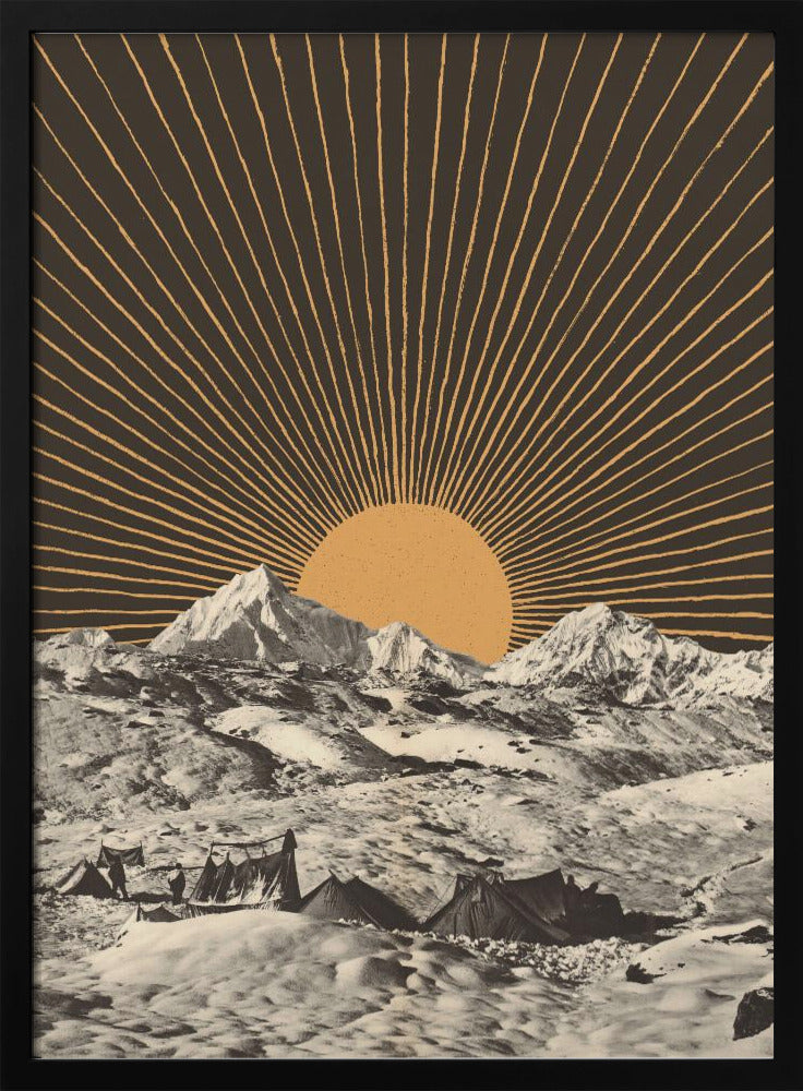 Bergslandskap nr 6 | Poster