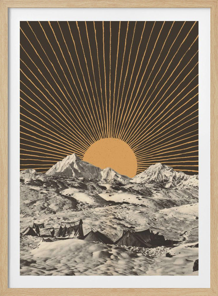 Bergslandskap nr 6 | Poster