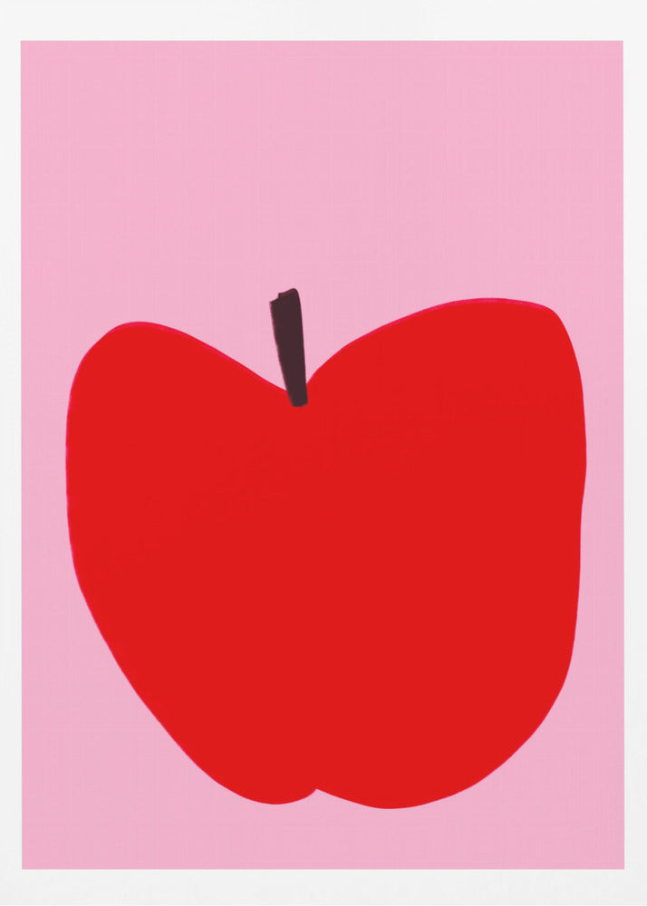 Crimson Simplicity | Poster