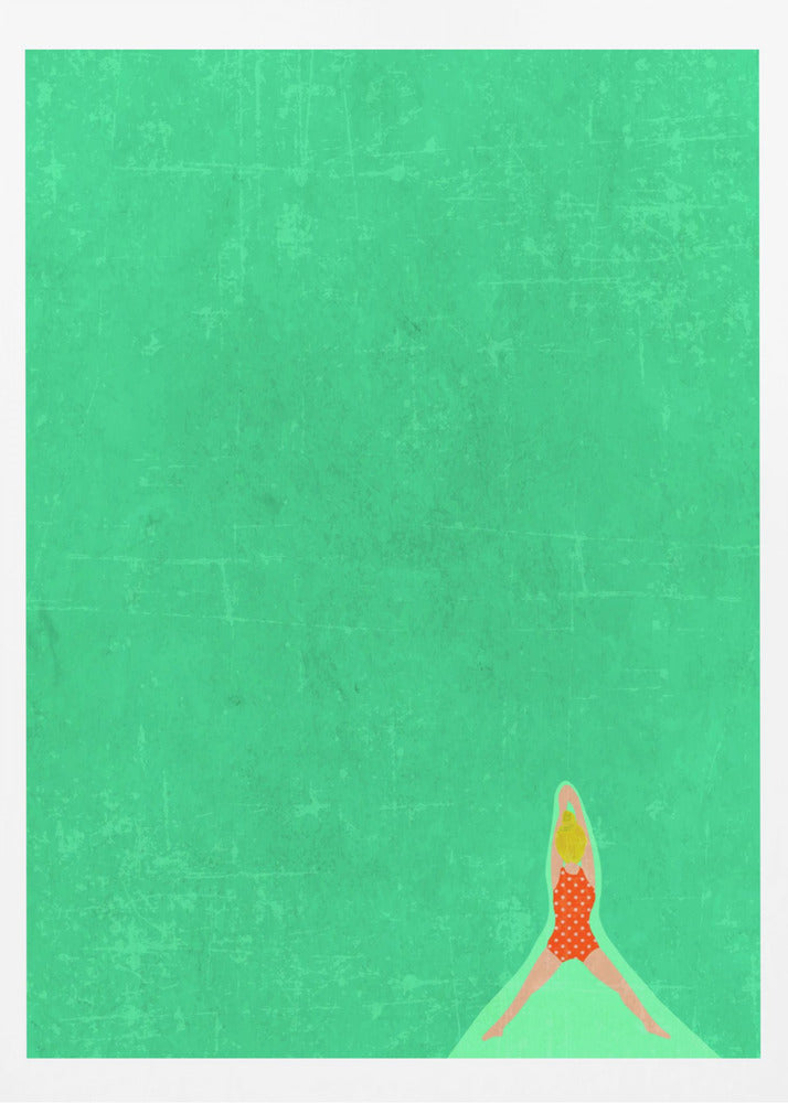 Öppet vatten (blond) 2 | Poster