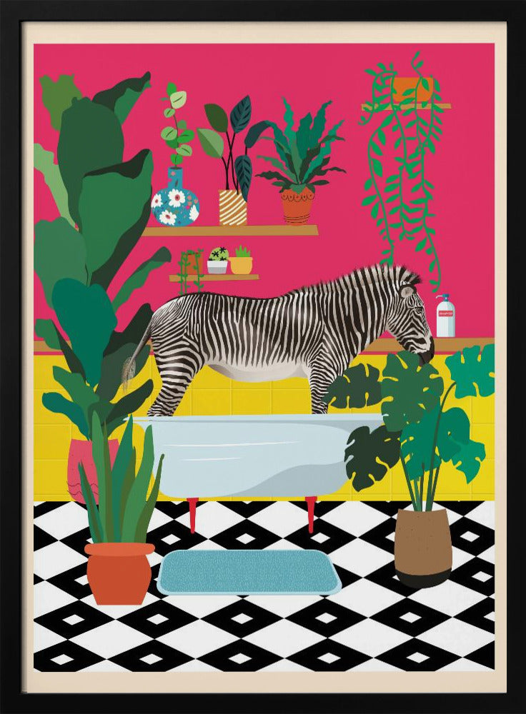 Zebra Badtid | Poster
