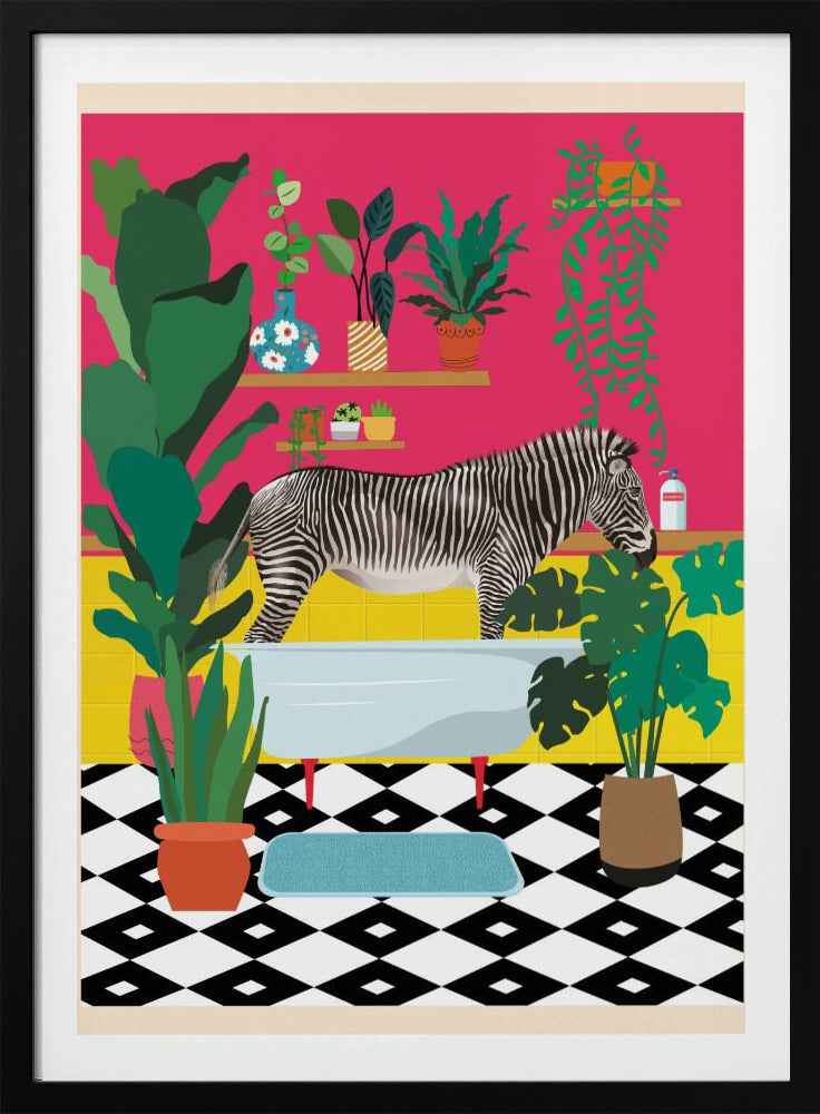 Zebra Badtid | Poster