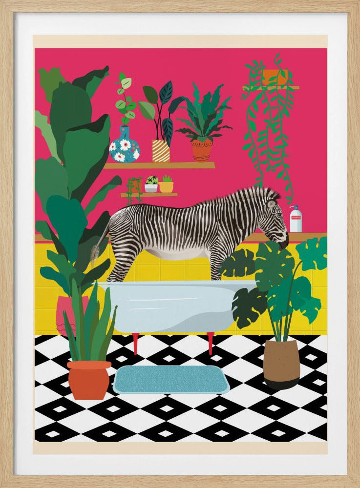 Zebra Badtid | Poster