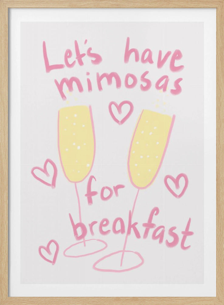 Morgonmimosor | Poster