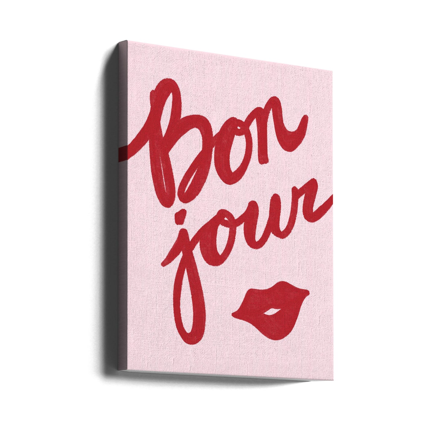 Bonjour Kyss | Canvasduk