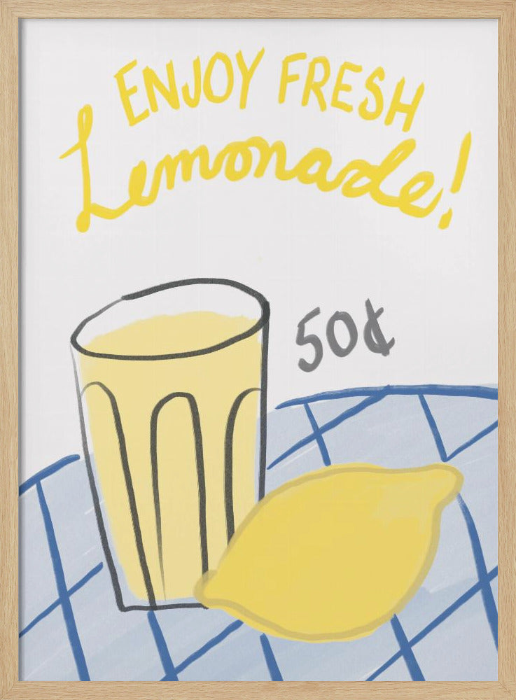 Oferta de sorbo refrescante | Posters - Impresiones de Arte