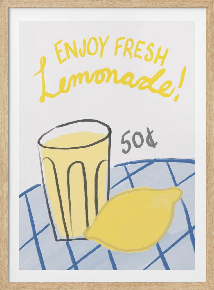 Oferta de sorbo refrescante | Posters - Impresiones de Arte