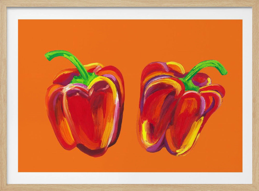Paprika på apelsin | Poster