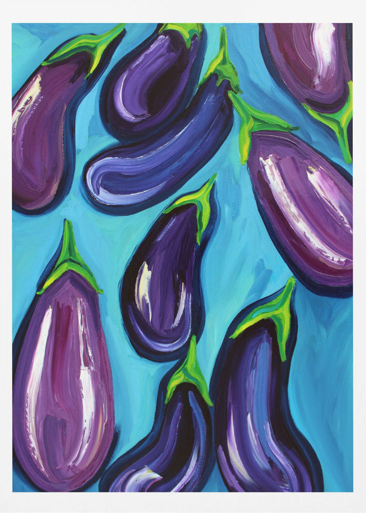 Regn Aubergine | Poster
