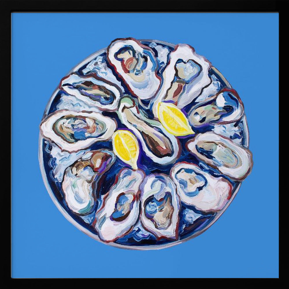 Plate of Oysters | Poster
