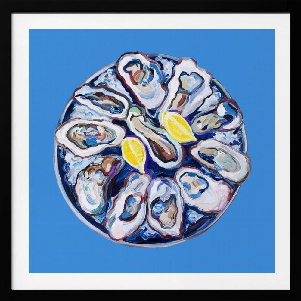 Plate of Oysters | Poster
