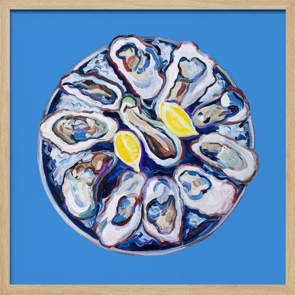 Plate of Oysters | Poster
