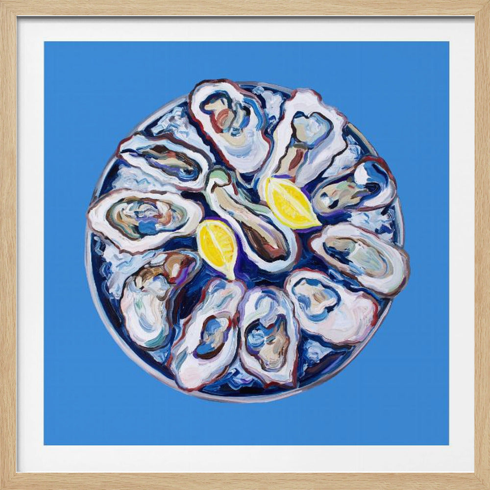 Plate of Oysters | Poster