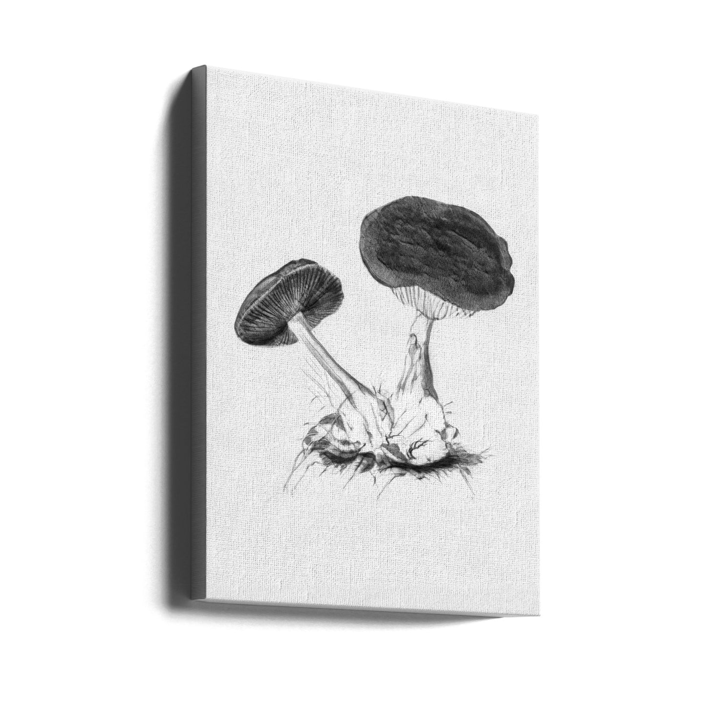Vintage Violett Webbmössa Svamp Ljus Svart/Svart | Canvas