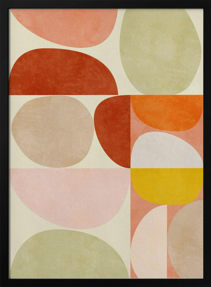 Pastellgeometri | Poster
